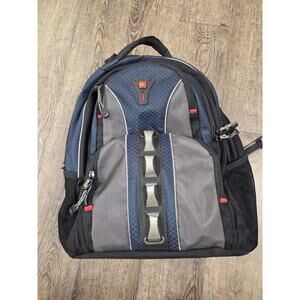 Swiss Gear Wenger Cobalt 16 inch Laptop Backpack Navy Gray Black